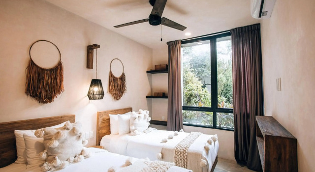 Round Luxury Villa Private Pool Soona 4A, Rezervați Vilă Vile în Tulum, Vilă