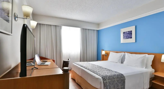 Двухместный номер Superior Slaviero Hotel São Paulo Downtown