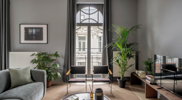 A Place Antwerp - Boutique Suites & Flats - Schuttershofstraat 5, Забронировать Апартаменты/квартира Апартаменты Антверпена, рядом с House of Literature, Апартаменты/квартира
