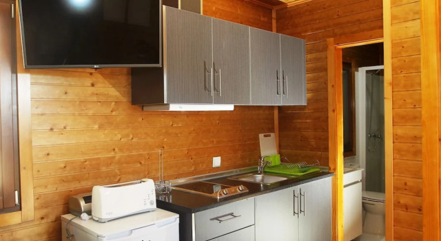 Шале Comfort c 1 комнатой с балконом и с видом на сад Douro Camping