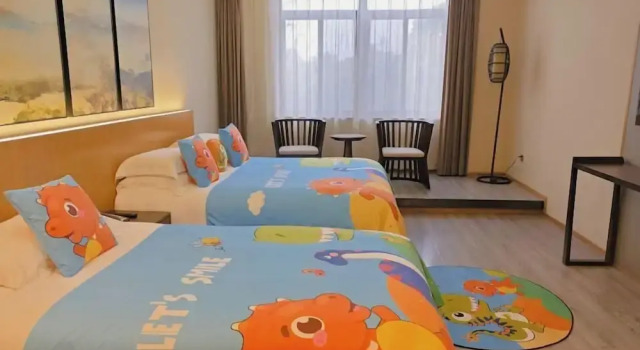 Трёхместный семейный номер Standard Ssaw Boutique Hotel Hangzhou Xixi Nanlu