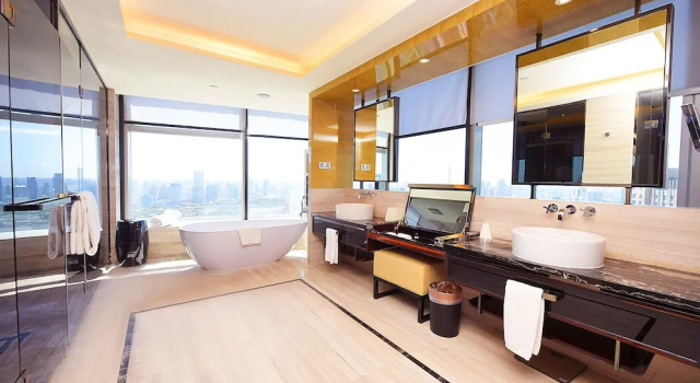 Двухместный номер Executive с красивым видом из окна Tangla Hotel Tianjin