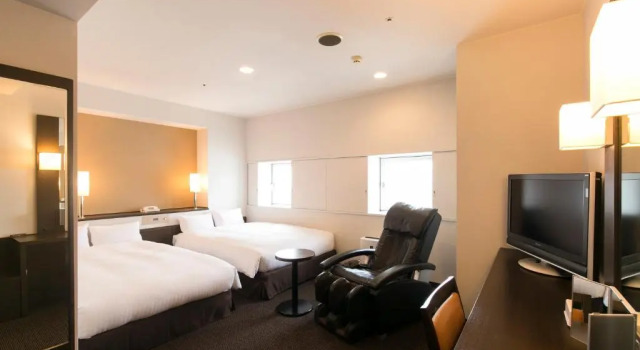 Двухместный номер Deluxe Nishitetsu Inn Kurosaki