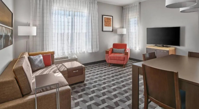 Люкс с 2 комнатами TownePlace Suites by Marriott Edmonton Sherwood Park