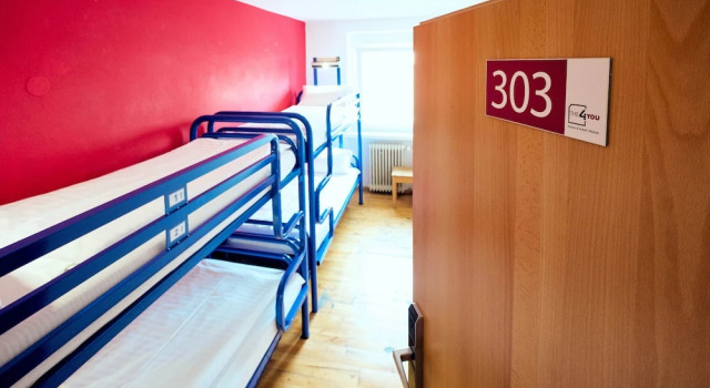 Четырёхместный номер THE 4YOU Hostel & Hotel Munich