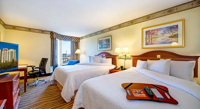 Четырёхместный люкс c 1 комнатой Hampton Inn & Suites-Atlanta Airport North-I-85