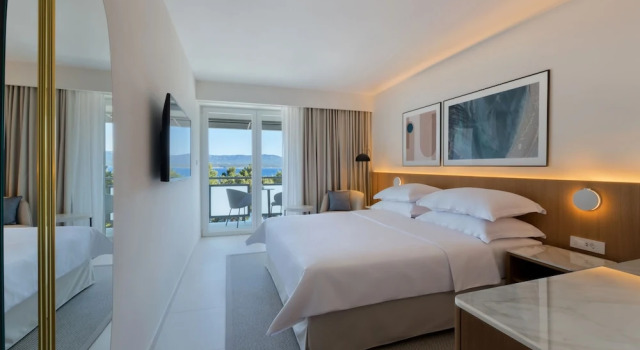 Двухместный номер Standard с балконом и с частичным видом на море Bluesun Hotel Elaphusa