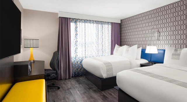 Четырёхместный номер Standard GLō Best Western Bronx NYC