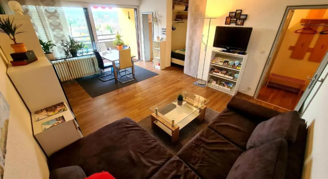 Апартаменты 1,5 Zimmer Apartments mit traumhafter Aussicht