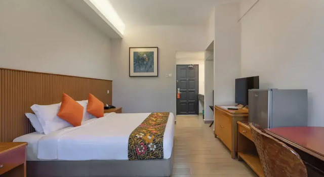 Deluxe Dvoulůžkový s manželskou postelí pokoj Adena Beach Resort