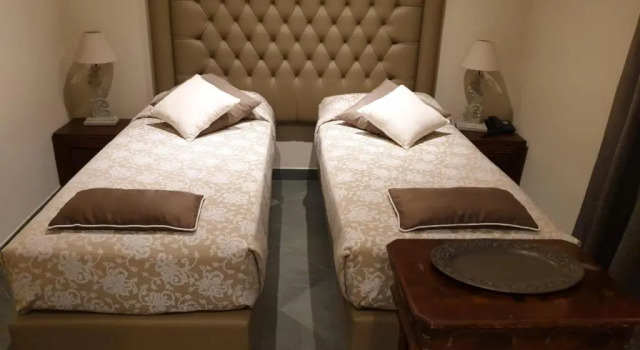 Standard Doppel Zimmer mit Gartenblick Villa Abbamer