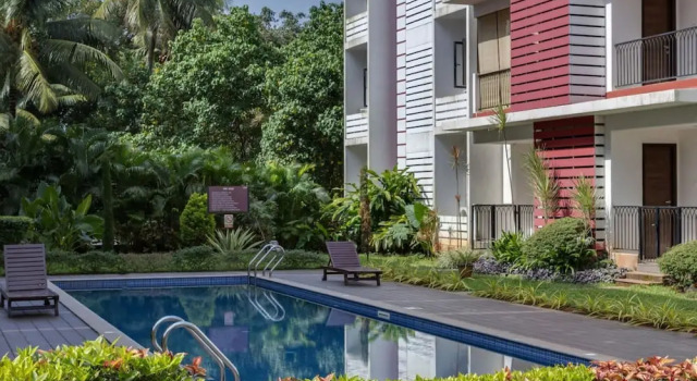 Апартаменты 1BR w Pool Sauna Near Calangute Baga Beach