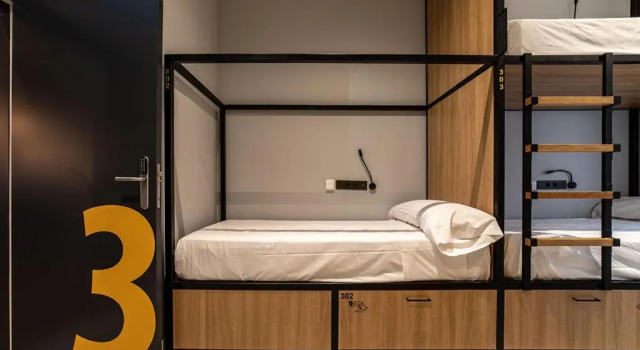 Четырёхместный номер Private Petit Hostel La Latina