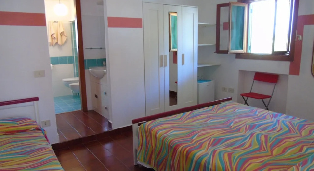 Трёхместный номер Standard с красивым видом из окна Villa Saracina