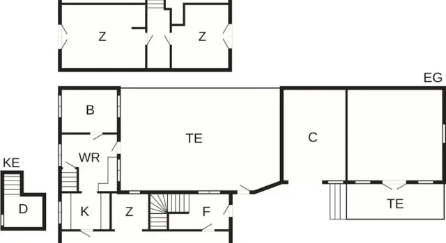Коттедж 5 Star Holiday Home in Allinge