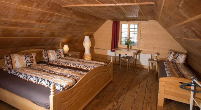 Четырёхместный номер Standard Bed and Breakfast Huobschür