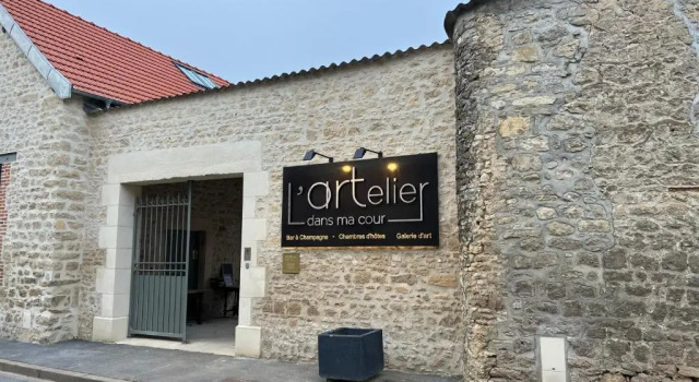 L Artelier Dans Ma Cour, Varaa Hotelli Hermonville Champagne