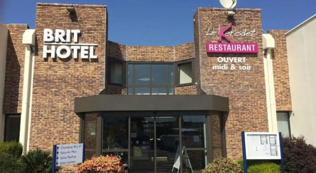 Brit Hotel Le Kerodet, Забронировать Отель Отели Finistère с парковкой, Парковка