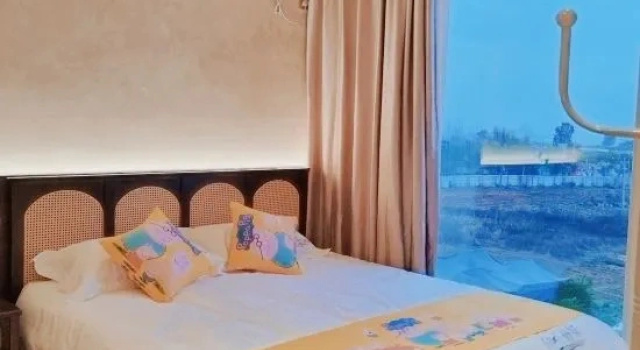 Семейный люкс Deluxe Yuanxi Homestay (Moon Bay Wetland Park Store）
