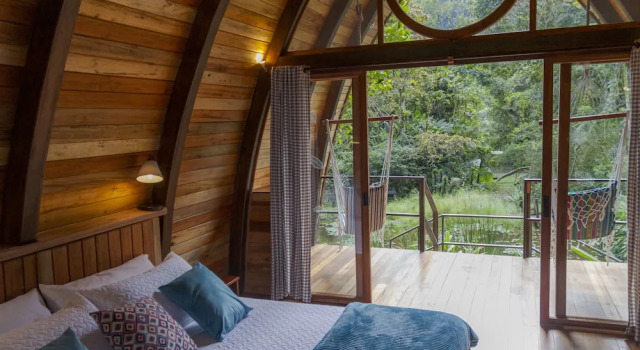 Номер Deluxe Sacha Urco Lodge -Private Cloud Forest Reserve in Mindo-4x4 Recommended March-April
