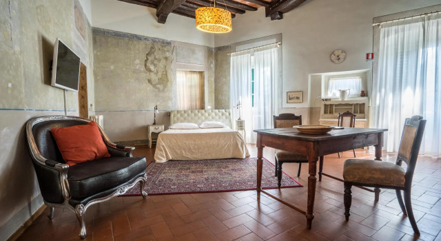 Двухместный номер Deluxe Hotel Villa Sermolli