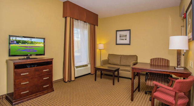Hampton Inn & Suites Sevierville at Stadium Drive, Забронировать Отель Кодак Теннесси, рядом с Tennessee Smokies Minor League Baseball and Smokies Park