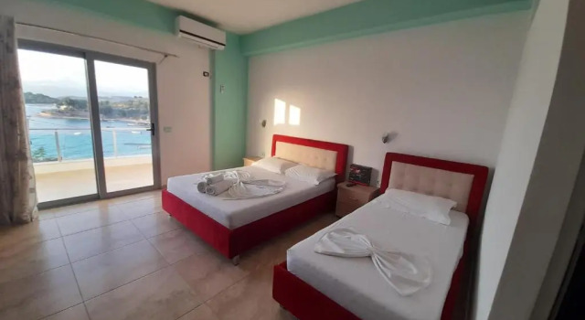 Студия с видом на море Hotel Esmerald Ksamil