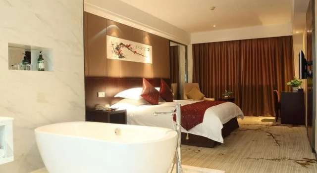 Golden Palace Hotel, Book Hotel Hoteller i Wuxi med parkering, nær Xihui Park, Parkering