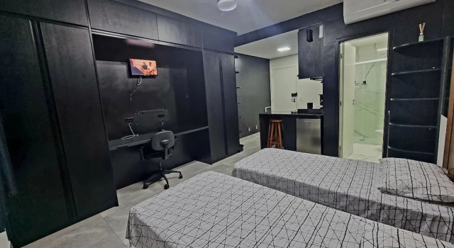 Студия Classic с балконом Edificio Selenita Loft e Duplex