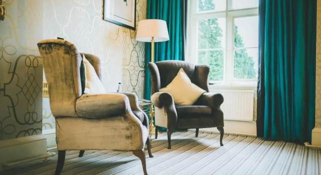 Люкс Deluxe The Coed-Y-Mwstwr Hotel