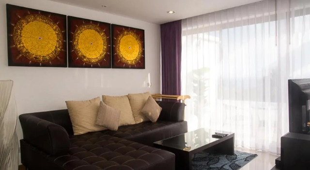 Апартаменты с видом на бассейн Tropical Sea View Residence