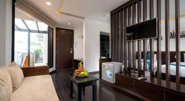 Трёхместный номер Standard с балконом Ki No Villa Hoi An