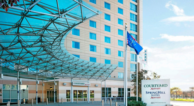 Courtyard by Marriott Indianapolis Downtown, Забронировать Отель Отели Индианаполиса 3 звезды, рядом с Виктори Филд, 3*