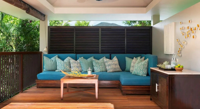 Двухместная вилла Pool Hillside с видом на сад Raffles Seychelles