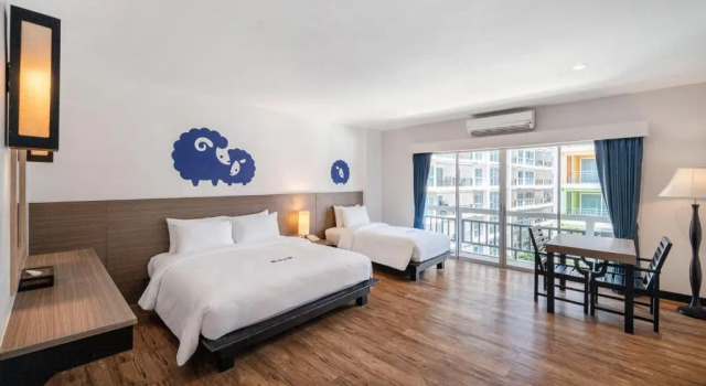 Трёхместный номер Deluxe Kokotel Pattaya South Beach