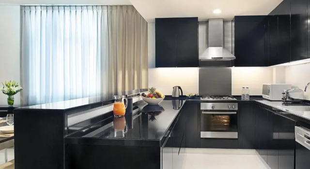 Люкс c 1 комнатой с видом на Бурдж-Халифа DAMAC Maison Cour Jardin