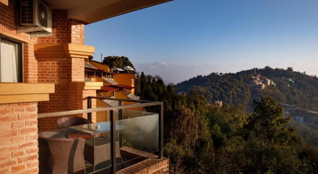 Номер Deluxe с балконом Club Himalaya by ACE Hotels, Nagarkot