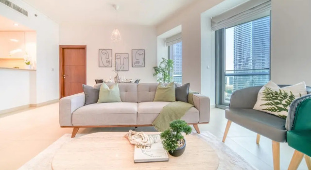 Trendy 2BR Downtown Apt Steps From Burj Khalifa, Забронировать Апартаменты/квартира Апартаменты Эмирата Дубая, рядом с Дубайский аквариум, Апартаменты/квартира