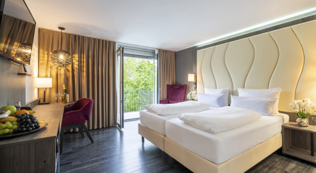 Одноместный номер Comfort с балконом PLAZA Residence Stuttgart-Ditzingen