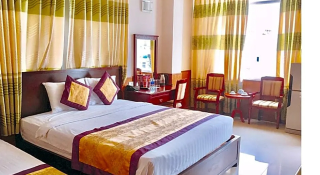 Двухместный номер Deluxe Nhat Thanh Hotel