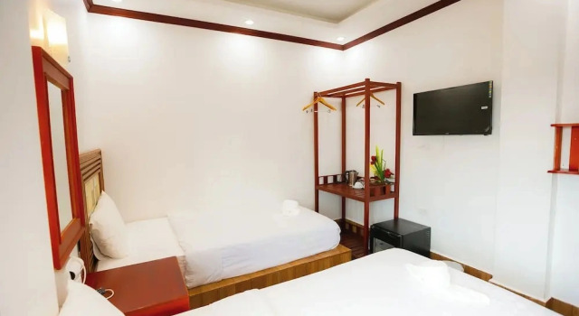 Deluxe Dreier Zimmer Vientiane Ruby Riverside Hotel
