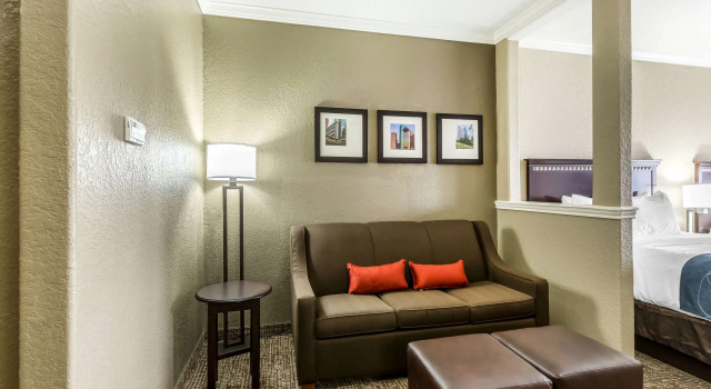 Четырёхместный люкс Comfort Suites Houston IAH Airport - Beltway 8