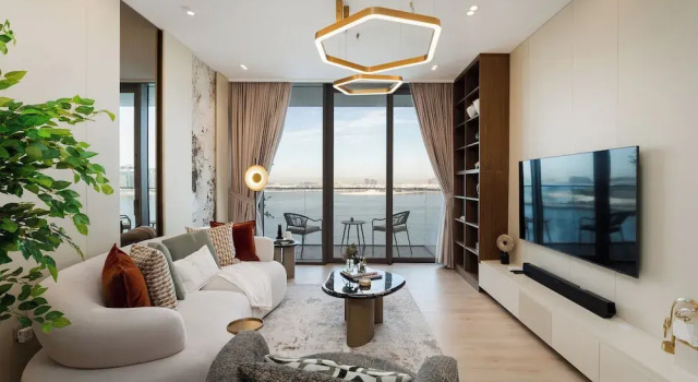 Апартаменты Deluxe Beach Isle 2, Emaar Beachfront - Mint Stay