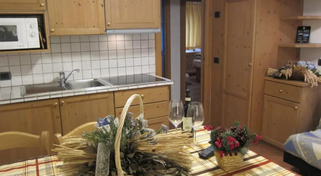 Apartment 2 Schlafzimmer mit Balkon Chalet Del Sole per gruppi