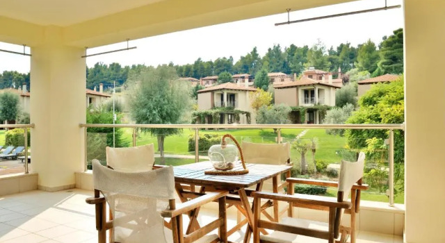 Люкс Deluxe Sani Polyastron Hotel & Spa