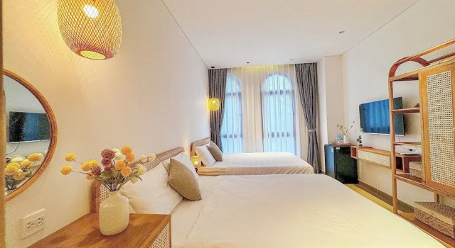 Четырёхместный номер Standard с видом на город Mộc Homestay GrandWorld Phú Quốc