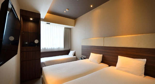 Трёхместный номер Standard Hotel Aqua Citta Naha