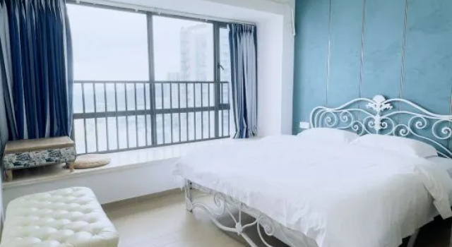 Люкс Grand с 3 комнатами с балконом и seafront Weihai Golden Beach Holiday Apartment (Hailing Island Nimble Gold Coast Branch)