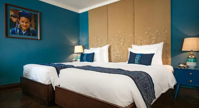 Двухместный номер Deluxe с красивым видом из окна Aliana Boutique Sapa Hotel & Spa