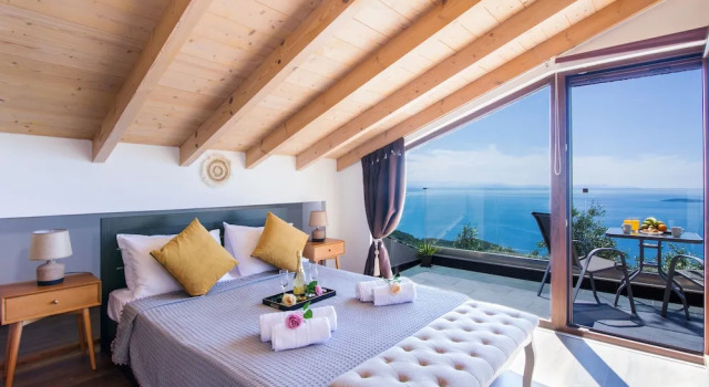 Апартаменты Deluxe Blue sky loft by Corfuescapes